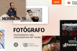 Fotógrafo v1.0 – 摄影摄像师 WordPress 主题