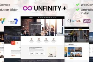 Unfinity v1.3.3 – 单页 WordPress