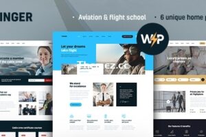 Winger v1.0.14 – 航空与飞行学校 WordPress 主题