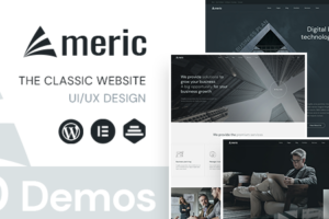 Americ v1.0.0-企业商务 WordPress 主题