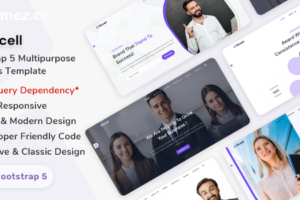 Bizcell – Bootstrap 5 商业模板