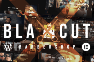 Blaxcut v1.0 – 理发店和美发沙龙 WordPress 主题