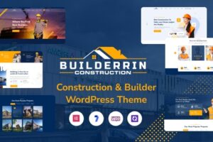 Builderrin v1.0.0 – 建筑建筑 WordPress 主题