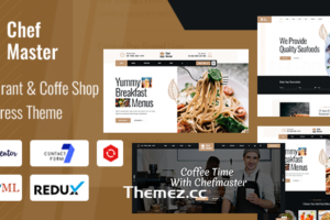 Chefmaster v1.0-餐厅 WordPress 主题