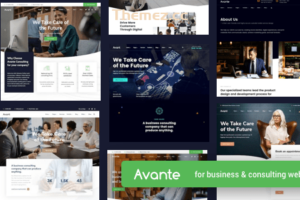 Avante v2.8.1 – 商业咨询 WordPress