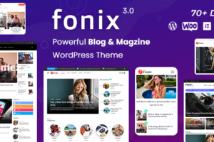 Fonix v3.0 – 报纸和杂志 WordPress 主题