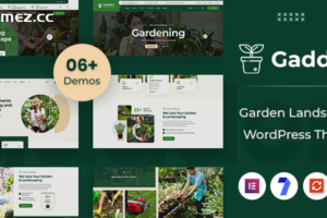 Gadden v1.0.0 – 花园景观设计师 WordPress 主题