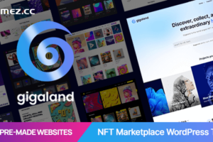 Gigaland v1.0.0-NFT 市场 WordPress 主题