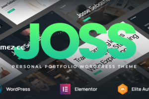 Joss v1.0.0 – 个人作品集 WordPress 主题