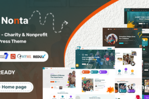 Nonta v1.0.1 – 非营利和慈善 WordPress 主题