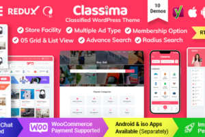 Classima v2.7.0 – 分类广告 WordPress 主题