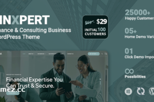Finxpert v1.0.1-金融与咨询业务 WordPress 主题