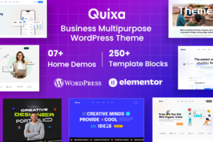 Quixa v1.0 – 创意商业 WordPress 主题