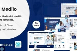 Medilo – 医疗和健康 ReactJs 模板