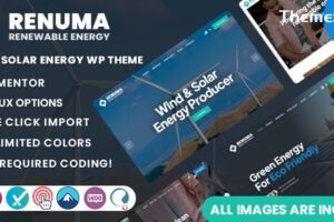 Renuma v1.2 – 风能和太阳能 WordPress 主题