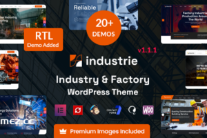 Industrie v1.1.1-工厂和工业 WordPress 主题