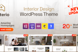 Xinterio v3.0 – 室内设计 WordPress 主题 + RTL