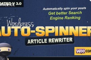 WordPress Auto Spinner 3.23.0 – 文章重写器