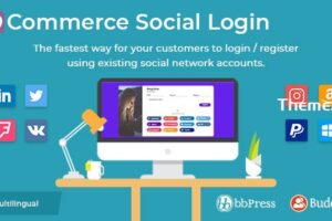 WooCommerce Social Login v2.7.7 – WordPress 插件