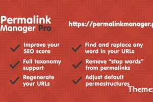 Permalink Manager Pro v2.4.4.2 – WordPress 插件