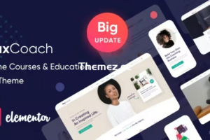 MaxCoach v2.9.5 – 在线课程和教育 WP 主题