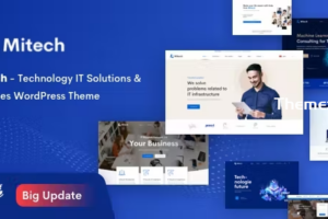 Mitech v2.1.0 – 技术 IT 解决方案和服务 WordPress 主题
