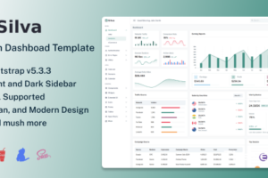 Silva – Bootstrap 管理和仪表板 UI 套件