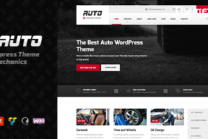 Auto v2.0.0 – 适用于机械师、汽车经销商和维修店的 WordPress 主题