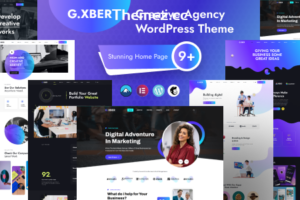 Gxber v1.0.2-创意机构 WordPress 主题