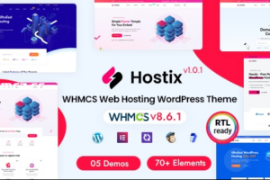 Hostix v2.0.2 – 托管 WHMCS WordPress 主题