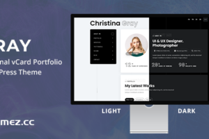 Gray v1.0-个人作品集 WordPress 主题