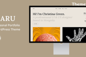 Naru – Personal Portfolio WordPress Theme