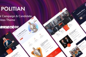 Politian v1.0.1-政治竞选 WordPress 主题