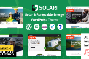 Solari v1.1.6 – 生态与太阳能 WordPress 主题