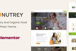 Nutrey v1.0.2-有机食品商店 WordPress 主题