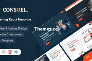 Consoel – 咨询业务 React 模板