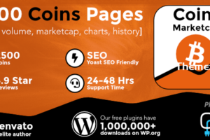 Coin Market Cap & Prices v5.5.6 – WordPress 加密货币插件