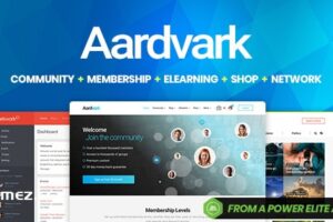 Aardvark v4.54 – 社区、会员、BuddyPress 主题