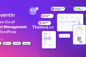 WP Eventin v4.0.9 – WooCommerce 活动管理器和门票销售插件