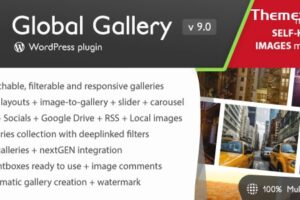 Global Gallery v9.0.0 – WordPress 响应式画廊