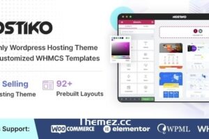 Hostiko v2.3.5 – 托管 WordPress 和 WHMCS 主题