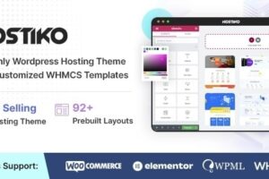 Hostiko v2.3.4 – 托管 WordPress 和 WHMCS 主题