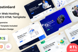 Hostingard v1.4.0 – 带有 WHMCS 的 Web 托管 HTML 模板