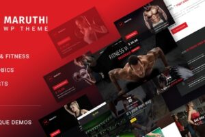 Maruthi Fitness v3.0-健身中心 WordPress 主题