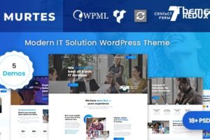 Murtes v1.1.0-IT 解决方案服务 WordPress 主题