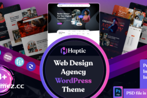 Haptic v1.8.5-网页设计机构 WordPress 主题