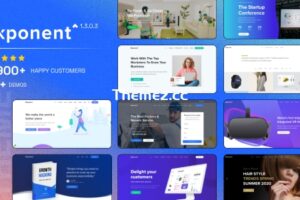 Exponent v1.3.0.6 – 现代多用途商业主题