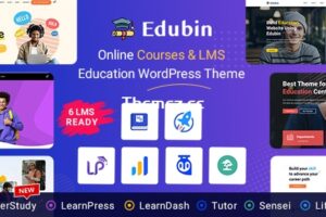 Edubin v9.3.3-教育 LMS WordPress 主题