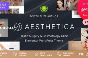 Aesthetica v1.0.1-整形外科和美容诊所 WordPress 主题