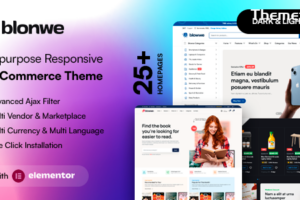 Blonwe v1.1.6 – 多用途 WooCommerce 主题